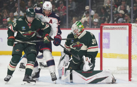 Blue Jackets Wild Hockey